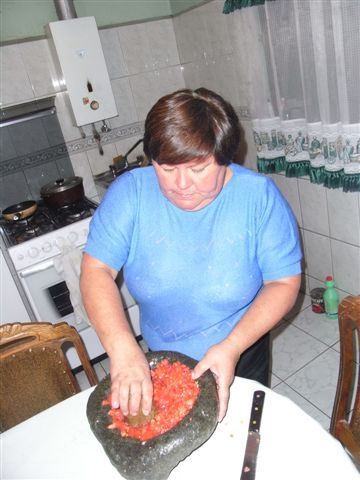 ...Chancho en Piedra - Mama María zeigt es vor...