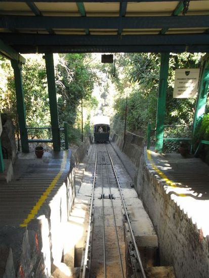 Funicular auf den Cerro San Cristobal