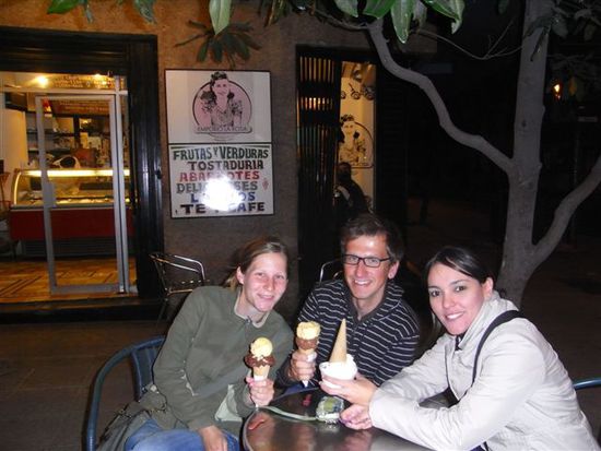 Traumhaftes Eis im Emporio la Rosa.