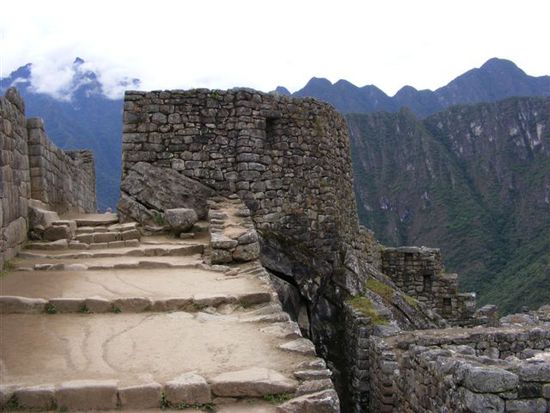 Der Tempel von oben.