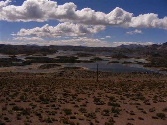 Auf dem Weg: Lagunas Cotacotani