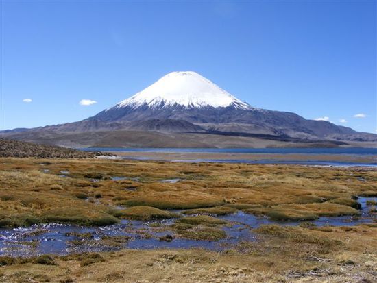 Nochmal am Lago Chungará.