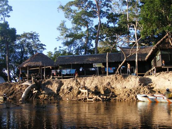 Die Ecolodge von Indigena Tours.