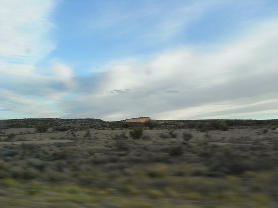 Ausblick waehrend der Fahrt.