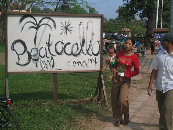 Einladung zum Konzert mit Beatocello.