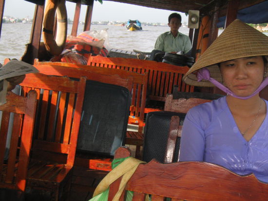 Überfahrt Vinh Long nach CaiBe