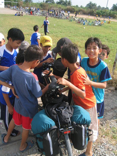 Attraktion: Km-Zähler und Gangschaltung