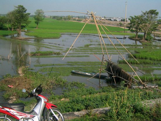 Kurz vor der Grenze zu Cambodia