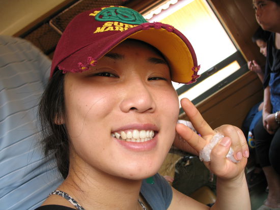 Ihren fuer mich unaussprechlichen Namen habe ich leider vergessen...