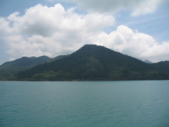 Anfahrt mit der Faehre nach Ko Chang