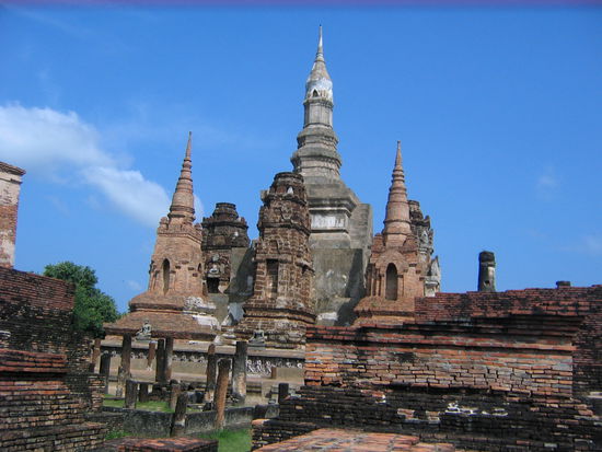 einer der vielen Tempel