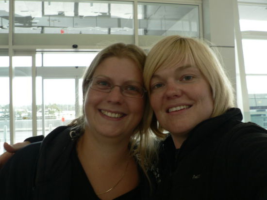 Abschiedsfoto am Flughafen!
