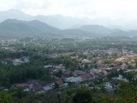 Luang Prabang vom heiligen Berg Phu Si
