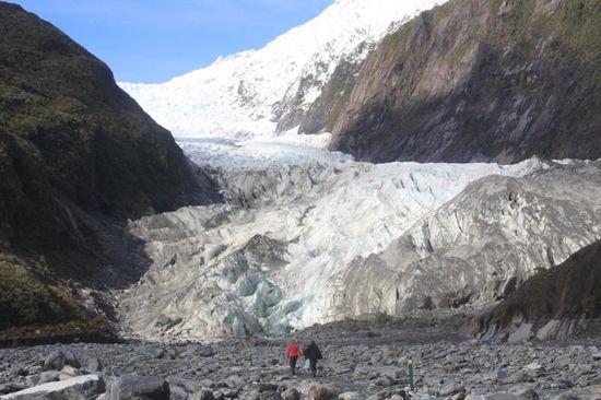 Franz Josef im Groessenvergleich