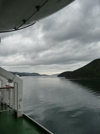 auf der Faehre nach Wellington