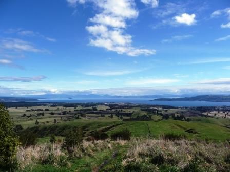 nochmal Lake Taupo vom Mt. Tauhara
