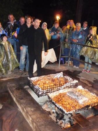 unser lecker Hangi bei der Mitai Cultural Tour
