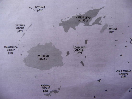 Die Inselgruppe Fiji