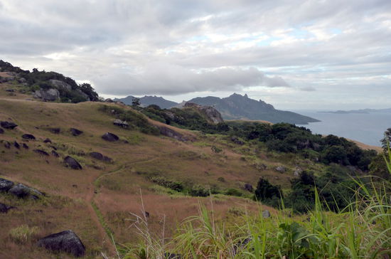 ein Blick über die Insel Wayalaiali