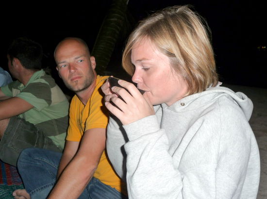 wir bekommen, ja immer nur halbe Schalen