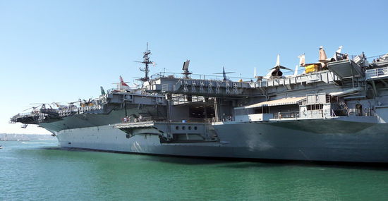 Die USS Midway in San Diego