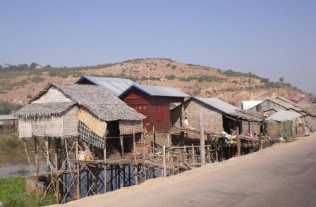 Floating Village am See Tonle Sap bei Siem Reap