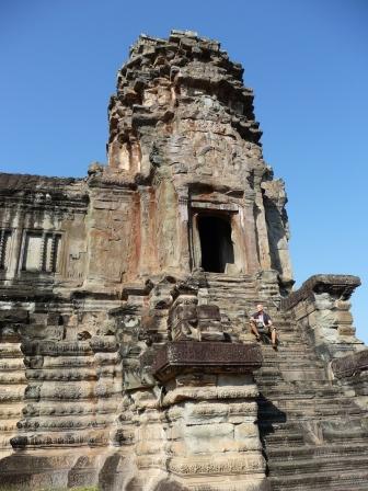...und was Groessenunterschiede im Angkor Wat, seht ihr, was wir meinen?