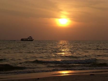 am Ocheurteal Beach