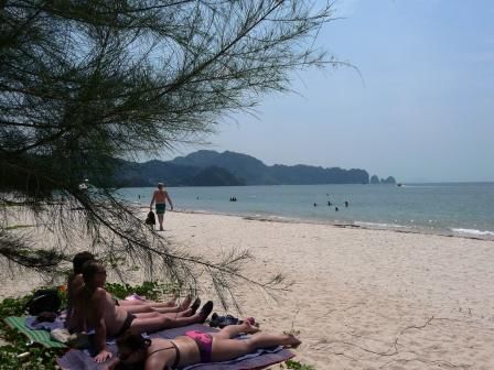Noppharat Thara Bay - unser Hausstrand