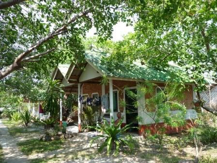und unser Cashew Nut Bungalow