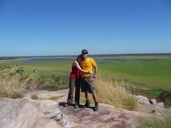 auf dem Ubirr-Rock