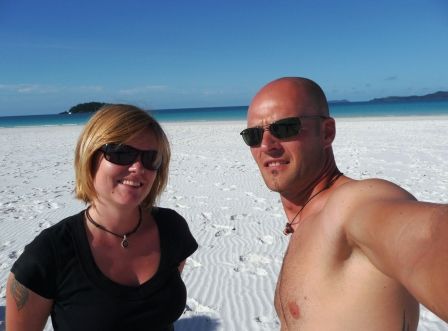 wir am Whithaven Beach