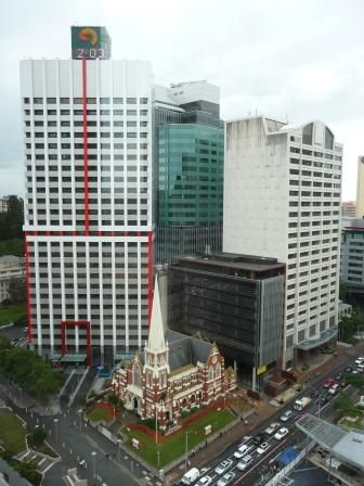 Aussicht aus dem Turm der City Hall