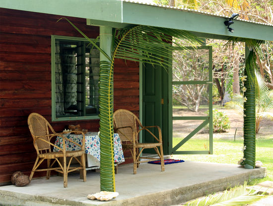 Unsere geschmückte Garten-Bure