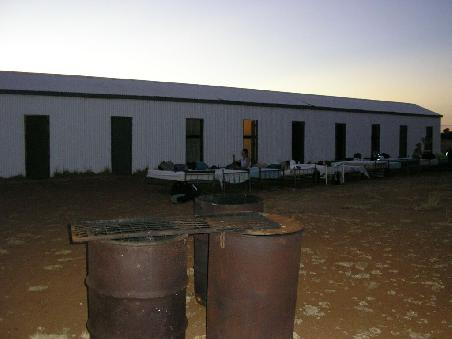 Nachtquartier auf der Outback Sheep Station