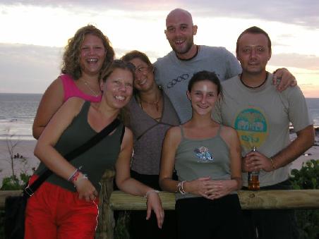 French, Irish and Austrians at the Cable Beach, Broome