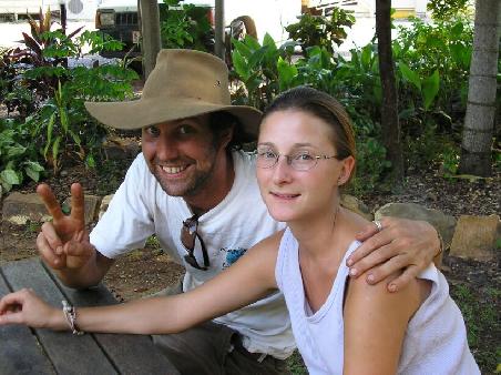 Kakadu National Park Experte Dean (Fahrer) und eine gezeichnete Nati