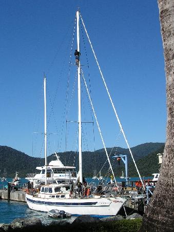 "Unsere" Yacht ILUKA