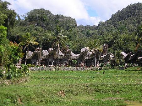 Dorf in Tana Toraja