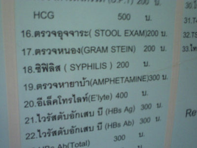 Hmmm, was nehm ich nur... Amphetamine oder doch lieber Syphilis?