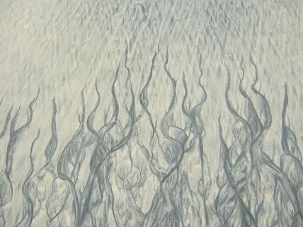 Das hier hat die Ebbe in den Beach gemalt