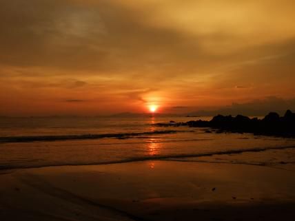 Sonnenuntergangsbilder nerven. Aber ab und zu kann man einfach nicht anders.