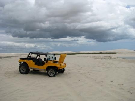 Mit dem Buggy durch die Dünen