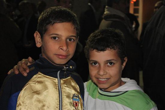 Der Kleine, rechts im Bild, meinte ständig, ich solle ihn mit seinen Freunden fotografieren...