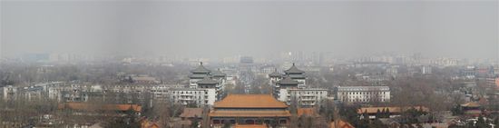 Hier der Blick nach Norden