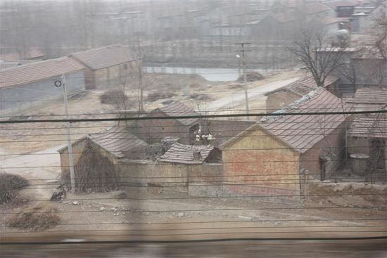 ... und hier ein altes verfallenes Dorf.