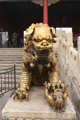 Ein Wachhund-Drache...