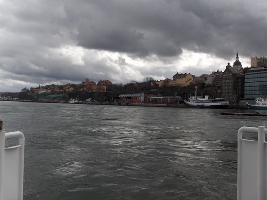 auf der Fähre nach Djurgården