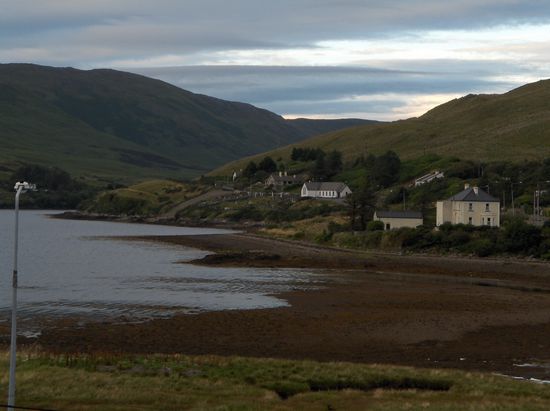 Abendstimmung, Aussicht vom Speisesaal