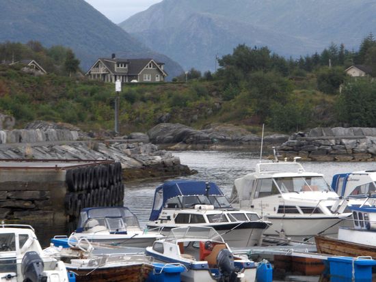 Hafen in Osmundsvåg